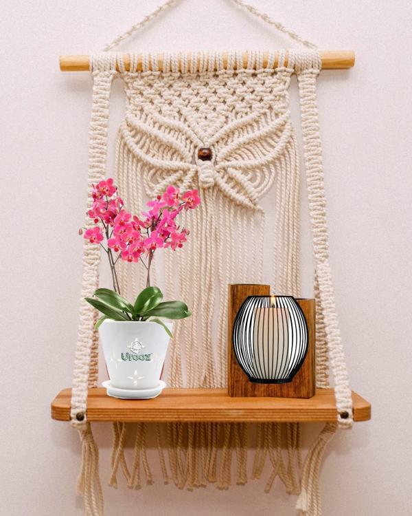 Macramé Handmade Shelf